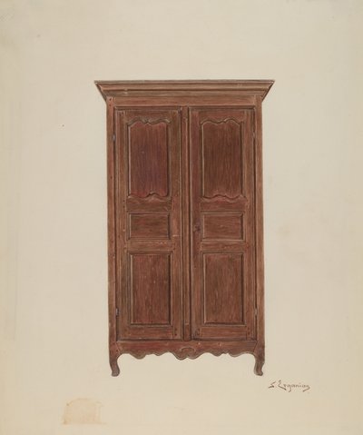 Armoire by Sarkis Erganian
