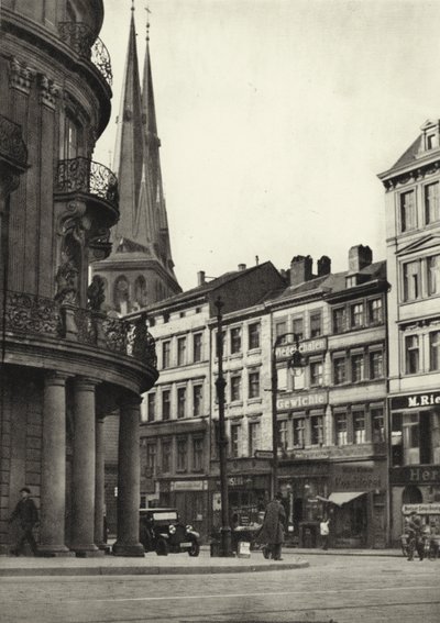 Berlin: Blick in die Poststrasse by Sasha Stone