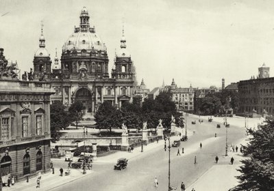 Berlin: In front of the Palace Bridge by Sasha Stone