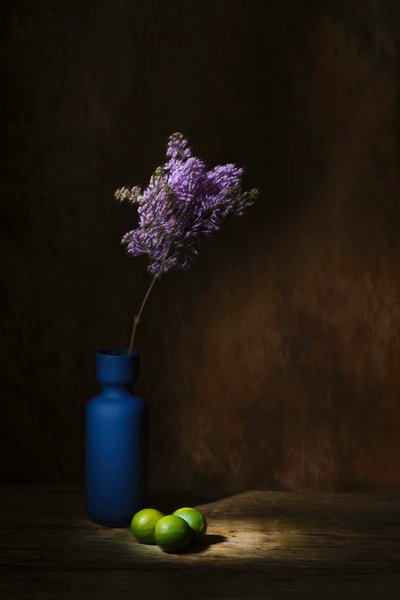 Moody Lilac Limes by Saskia Dingemans