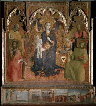 Polyptych of Our Lady of Snow by Sassetta (c.1392 1450)