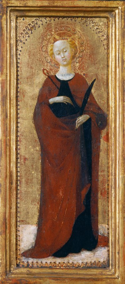Saint Apollonia by Sassetta