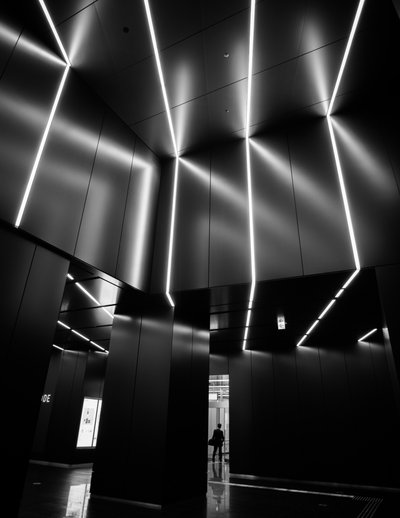 Modern Interior Silhouette by Satoshi Hata