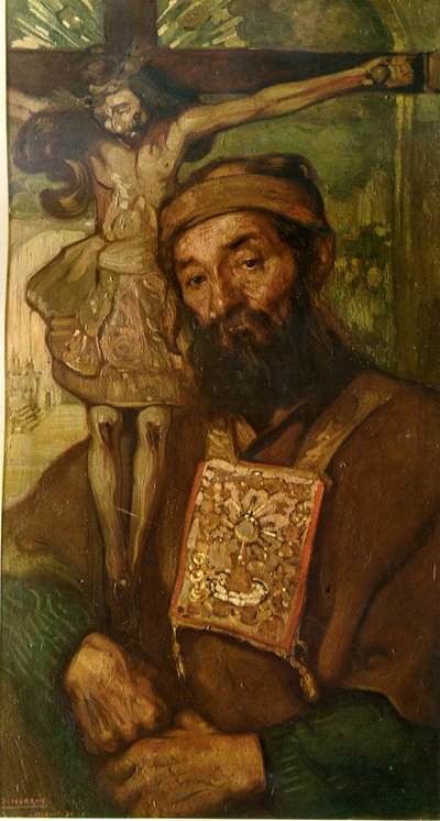 The Cofrade of San Miguel by Saturnino Herrán by Saturnino Herrán