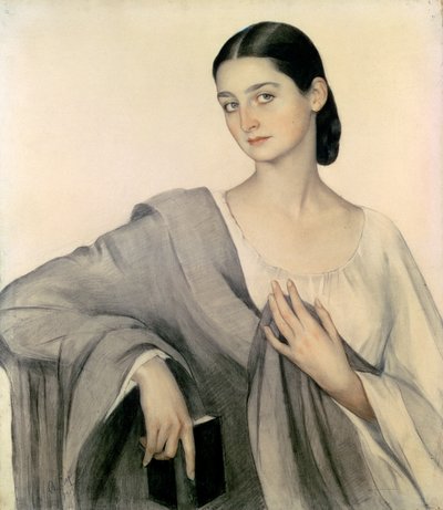 Portrait of Countess Eliso Dadiani by Savelij Abramovich Sorin