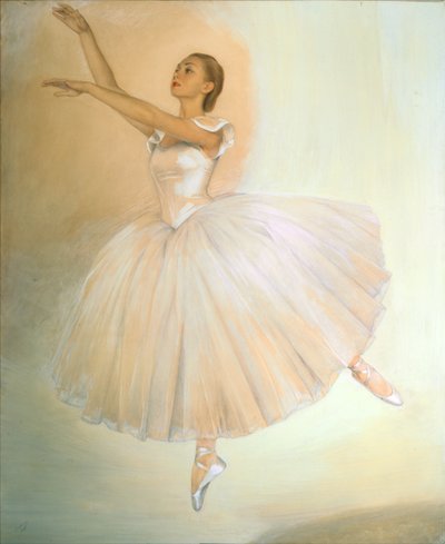 Portrait of a Ballet Dancer by Savelij Abramovich Sorin