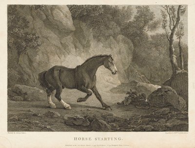 Horse starting by Sawrey (after) Gilpin