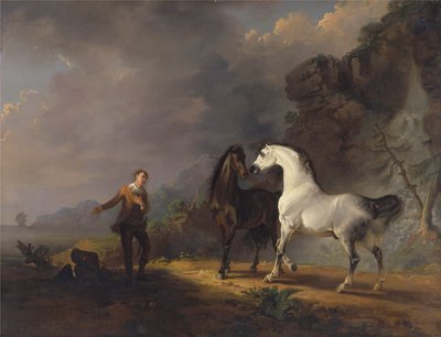 Gulliver Addressing the Houyhnhnms by Sawrey Gilpin