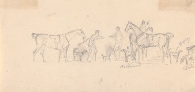 Hound Trial with Hounds Named by Sawrey Gilpin