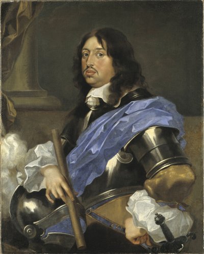 Portrait of King Charles X Gustav of Sweden by Sébastien Bourdon