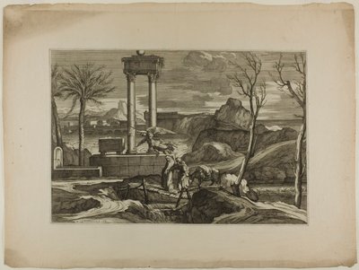 Flight into Egypt by Sébastien Bourdon