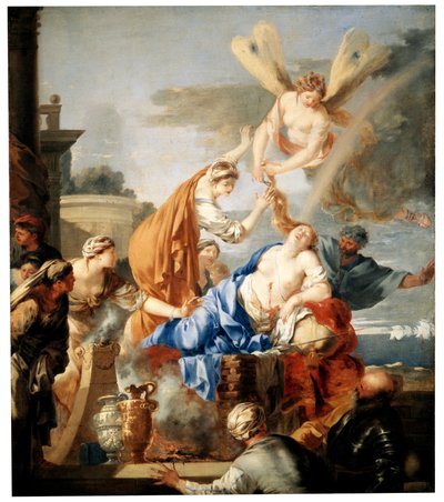 The Death of Dido by Sébastien Bourdon