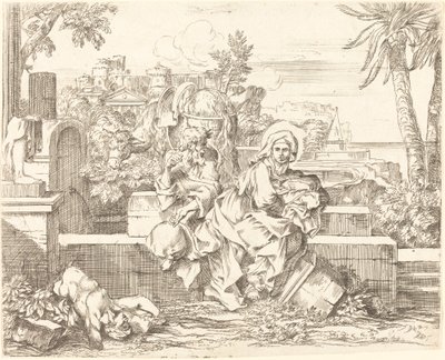 The Return from Egypt by Sébastien Bourdon
