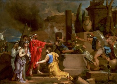 Ulysses discovering Astyanax in Hector