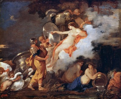 Venus and Aeneas, 17th century by Sébastien Bourdon