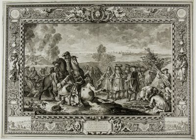 The Siege of Douai of 1667 by Sébastien Le Clerc the elder