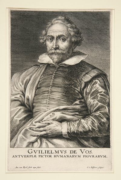 Portrait of William de Vos by Schelte Adams Bolswert