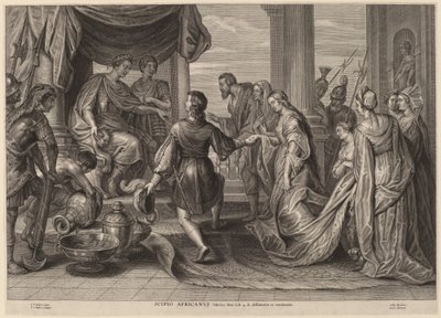 Scipio Africanus by Schelte Adams Bolswert after Sir Peter Paul Rubens