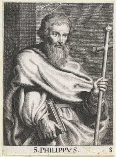 Saint Philip by Schelte Adamsz. Bolswert (possibly)