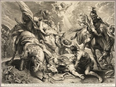 The Conversion of Saint Paul by Schelte Adamsz. Bolswert