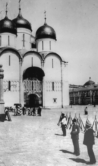 The Cathedral of the Dormition in the Moscow Kremlin, Russia, 1883 by Scherer Nabholz and Co