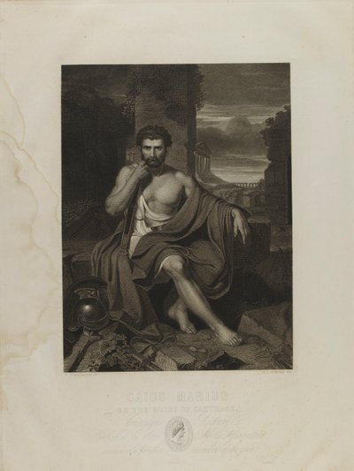 Caius Marius on the Ruins of Carthage by Schoff, Stephen Alonzo
