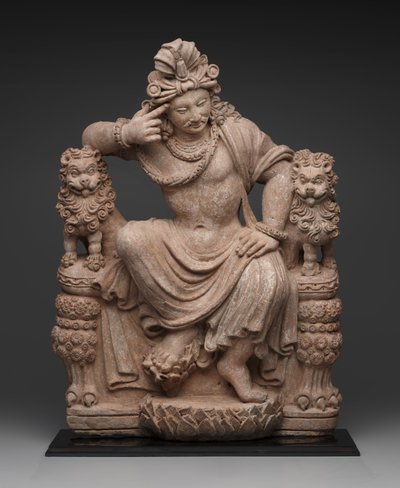 Thinking Bodhisattva by School Afghan