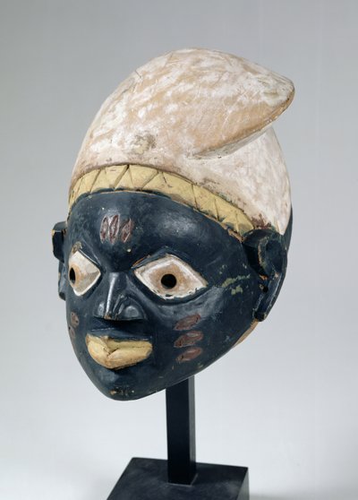 Gelede Mask from the Yoruba Society, Nigeria by School African