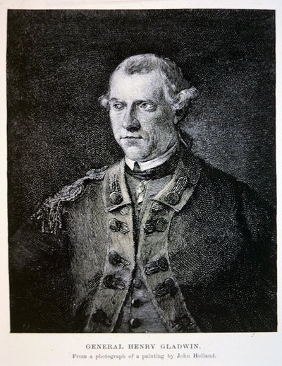 General Henry Gladwin, from a photograph of a painting by John Holland by School American
