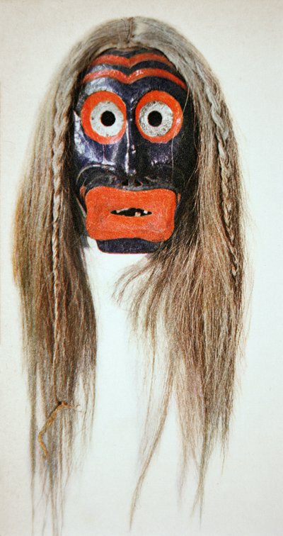 Iroquois Mask by School American