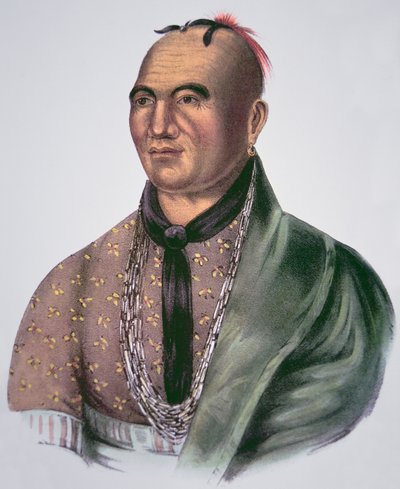 Joseph Brant (1742-1807) Chief of the Mohawks by School American