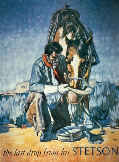 The Last Drop from his Stetson by School American