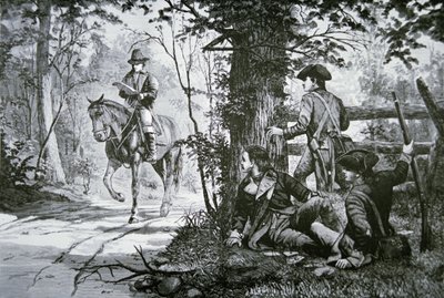 The capture of Major John Andre by School American