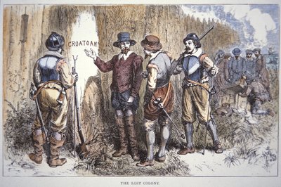 The lost colony of Roanoke by School American