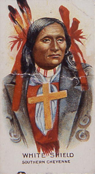 White Shield, of the Southern Cheyenne Tribe by School American