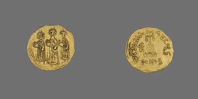 Solidus (Coin) of Heraclius, 638 AD - 641 AD by School Byzantine