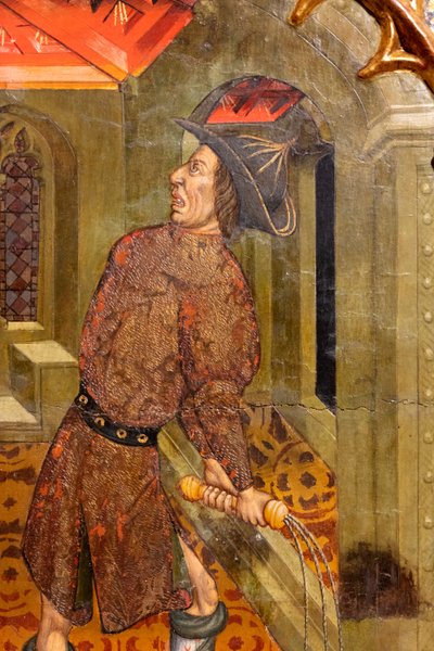 Altarpiece of Sant Miquel by School Catalan