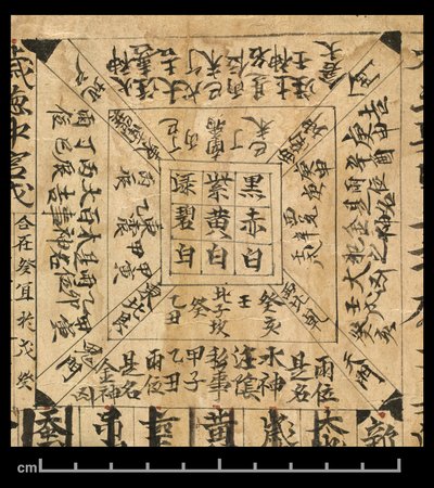 Almanac for AD 978, Dunhuang Mogao, China (c.978) by School Chinese