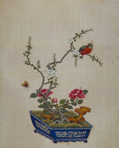 Chinese Art: Flowers and Birds (Bonzai) by School Chinese