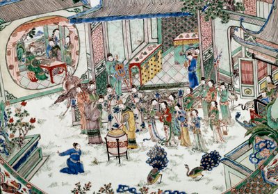 Chinese Art: Traditional Party with Concert by School Chinese