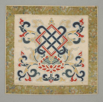 Eight Buddhist Precious Things, Endless Knot by School Chinese