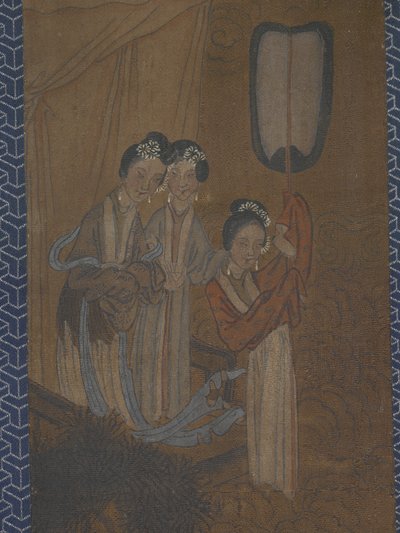 Five Women In A Procession by School Chinese