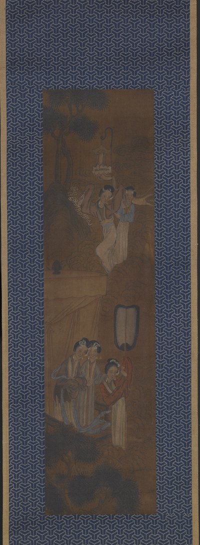 Five Women in a Procession by School Chinese