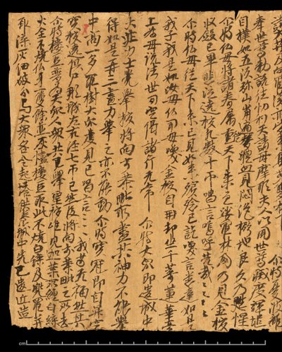 Fragment from Dunhuang by School Chinese