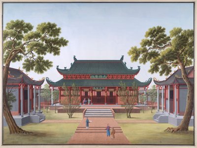 Honam Temple - Hall of the Jewel of Heroism by School Chinese