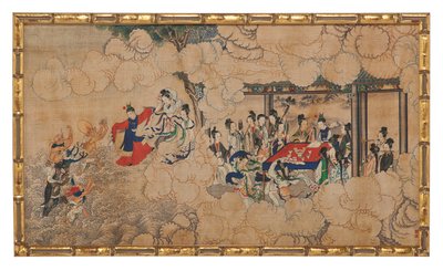 One of Twenty-Four Scenes from Dream of the Red Chamber by School Chinese
