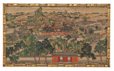 One of Twenty-Four Scenes from Dream of the Red Chamber by School Chinese