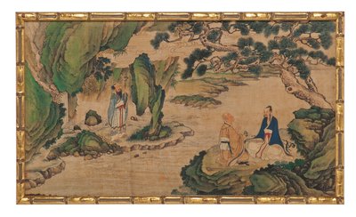 One of Twenty-Four Scenes from Dream of the Red Chamber by School Chinese