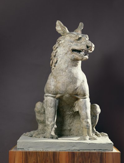 Sculpture taken from the Mogao Caves near Dunghuang in China by School Chinese