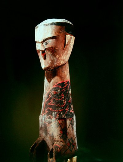 Statuette, Zhou Dynasty (1046-256 BC), 4th - 3rd century BC (detail) by School Chinese